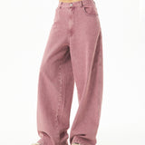 Retro Drooping Slimming Straight-leg Pants