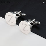 French Cufflinks Men's A Letter Cufflinks Collar Clip Suit