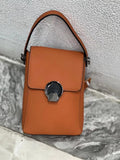 Genuine Leather Mobile Phone Korean Style Fashion Crossbody All-matching