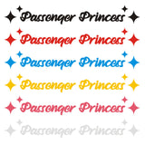 Passenger Princess Special Car Stickers Decorative Reflective