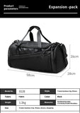 Men's Large Capacity Travel Dry Wet Separation Fitness Sports Training Portable Messenger Bag