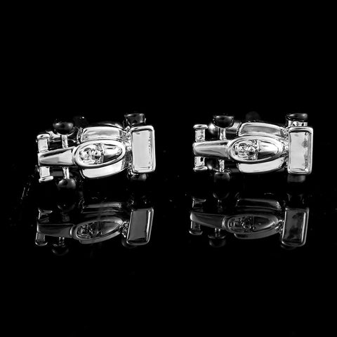 Titanium Steel Hollow Football Cufflink