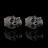 Titanium Steel Hollow Football Cufflink