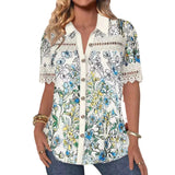 Women's Casual Versatile Digital Printed Shirt