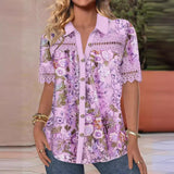 Women's Casual Versatile Digital Printed Shirt