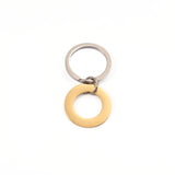 Stainless Steel Ring Keychain Dog Tag Pet