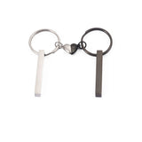 Three-dimensional Stick Love Heart Magnetic Key Chain Fashion Couple