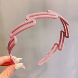 Summer Toothed Non-slip Hair Fixer Simple Headband