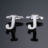 Men's French English Letter Cufflinks