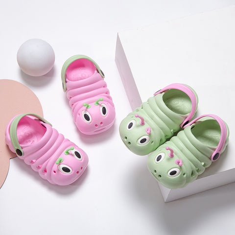 Caterpillar Summer Cute Unisex Shoes Hole Cartoon Children's Sandals