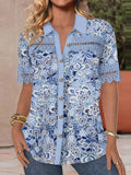 Women's Casual Versatile Digital Printed Shirt