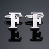 Men's French English Letter Cufflinks