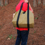 Outdoor Firewood Handbag Portable And Durable