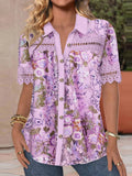 Women's Casual Versatile Digital Printed Shirt