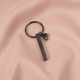 Three-dimensional Stick Love Heart Magnetic Key Chain Fashion Couple