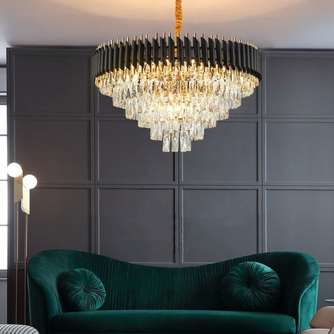 Simple Living Room Crystal Chandelier