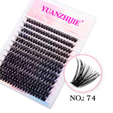 DIY Self-grafting Segmented Eyelashes Thick Natural Light Without Feeling