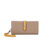 Women's Wallet Contrast Color Hasp Long Zipper Multi-functional Simple Fashion Clutch