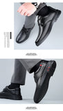 Soft Leather Casual Round Toe Leather Shoes