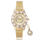 Owl Pendant Quartz Watch Watch Rhinestone Fashion