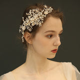 Bridal Headdress Handmade Hair Carson Tied Women's Side Clip