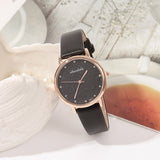 Niche Belt Watch Light Luxury College Style Simple Temperament Ladies Quartz Watch