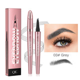 Rose Gold Four Pronged Eyebrow Pencil - UNBEATABLE STORE