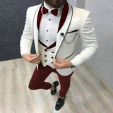 Suit Suit Men's Three-piece Suit Groomsman Suit Dress