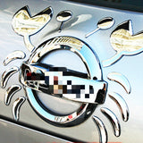 Funny 3D Car Sticker PVC Flexible Plastic