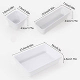 8pcs Set Home Drawer Organizer Box Trays Storage Office Box