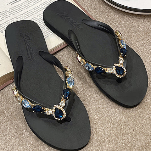 Women's Fashion Casual Beach Flat Slippers