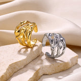 Fashion Personality Men And Women Lava Ring