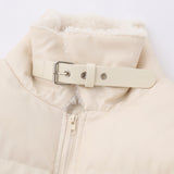 Fur Collar Lapel Cotton-padded Coat Men's Winter Design Sense