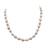 Baroque Freshwater Pearl Necklace Bracelet Earrings Set