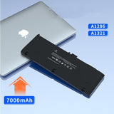 Laptop Battery MacBook ProMB985A1382 A1321 A1286 Computer