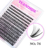 DIY Self-grafting Segmented Eyelashes Thick Natural Light Without Feeling