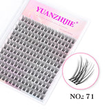 DIY Self-grafting Segmented Eyelashes Thick Natural Light Without Feeling