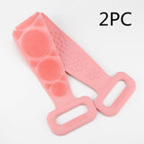 Bath Towel Silicone Rubbing Back Towel