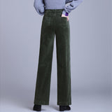 Women's Corduroy Pants Wide Leg Pants