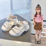 Fashion Personality Girls Soft Bottom Roman Sandals