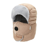 Women's Hat Cold-proof Hat Cycling Ear Protection Thickened Cold-proof Warm Cotton Cap