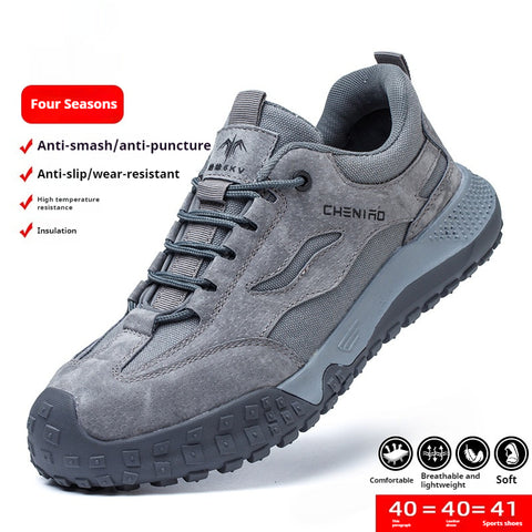 Labor Protection Shoes, Anti Smashing And Anti Piercing Insulation Work Shoes