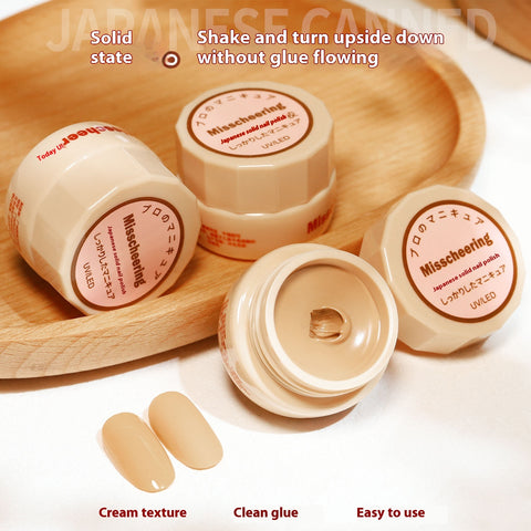 Nail Beauty New Japanese Cream Solid Nail Polish