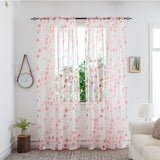 Mesh Curtains Bedroom Light Transmission Decorative Curtain