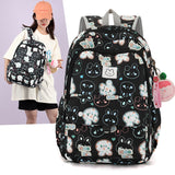 Cute Girls' Lightweight Multi-layer Primary School Student Large Capacity Schoolbags