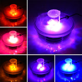 Halloween Mist Maker Indoor Fountain Horror Atmosphere Fogs Maker Small Pond Fogs Machine Atomizer Air Humidifier Holiday Decor