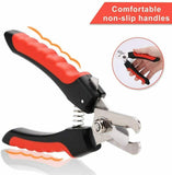 Dog Nail Clippers Nail Trimmer With Safety Guard Razor  Pet Grooming