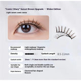 Magnetic Eyelashes Thick Zero Glue Long C Curved Eyelashes