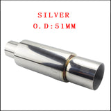 Car Motorbike Exhaust Systems Muffler Tip Universal Stainles