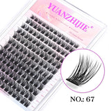 DIY Self-grafting Segmented Eyelashes Thick Natural Light Without Feeling